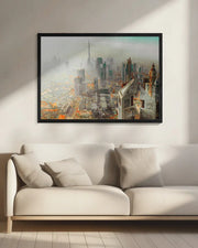 Twin Tower Framed Art Dubai Framed Art Carmine Chiriacò | Home or Office Art