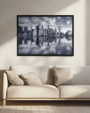 Manhattan Reflection Framed Art Michael Zheng | Home or Office Art