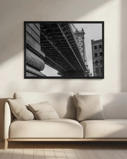 Manhattan Bridge Framed Art Brooklyn New York Framed Art Rikard Ekstrand | Home or Office Art