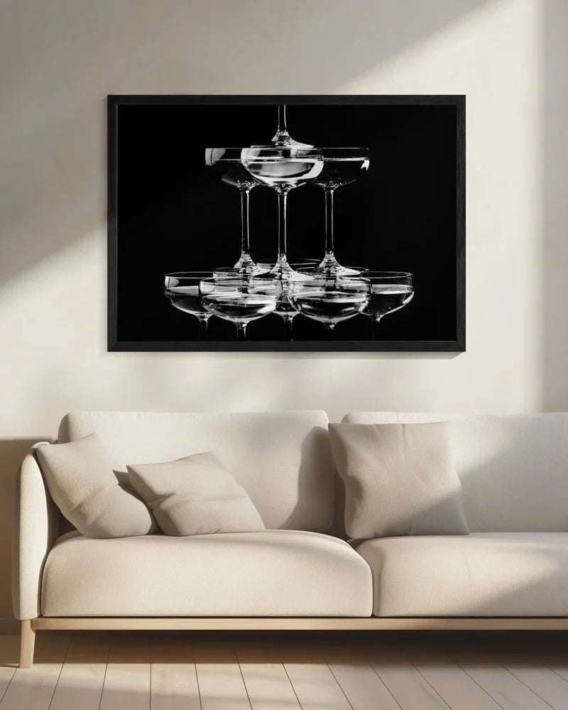 Champagne tower_10 - Pictufy Studio III Framed Art | Home or Office Art
