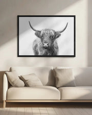 Highland Bull Framed Art Kathrin Pienaar | Home or Office Art