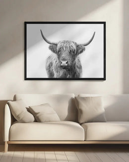 Highland Bull Framed Art Kathrin Pienaar | Home or Office Art