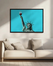 Liberty of Drinking - Artem Pozdniakov Framed Art | Home or Office Art