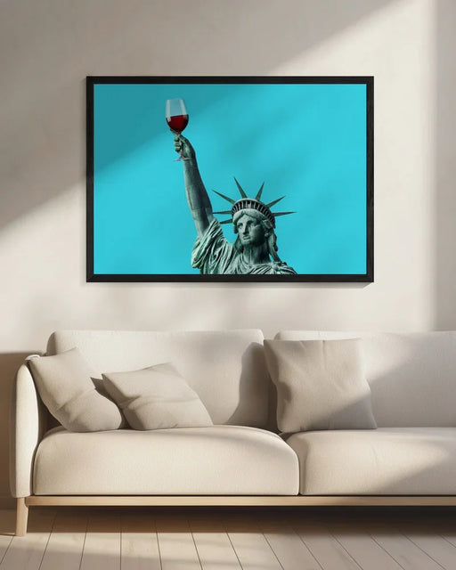 Liberty of Drinking - Artem Pozdniakov Framed Art | Home or Office Art
