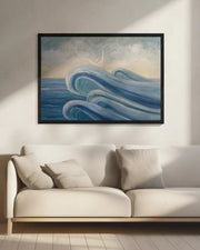 Crowning the Waves - Angeles M. Pomata Framed Art | Home or Office Art