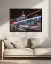 Madrid Traffic - Javier de la Torre Framed Art | Home or Office Art