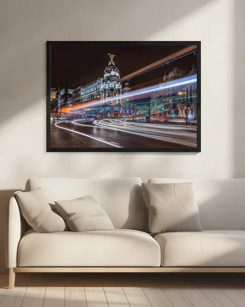 Madrid Traffic - Javier de la Torre Framed Art | Home or Office Art