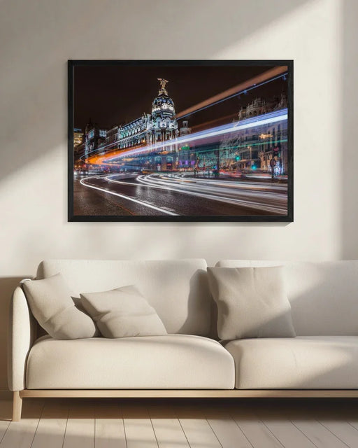 Madrid Traffic - Javier de la Torre Framed Art | Home or Office Art