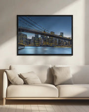 New York - Blue Hour over Manhattan - Michael Jurek Framed Art | Home or Office Art