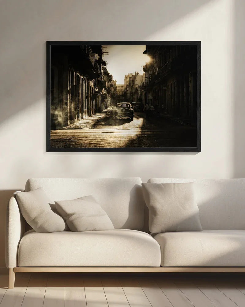 Mystic morning in Havana... - Baris Akpinar Framed Art | Home or Office Art