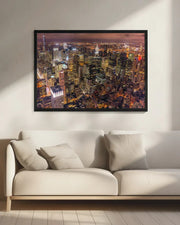 Night Life - Milton Mpounas Framed Art | Home or Office Art