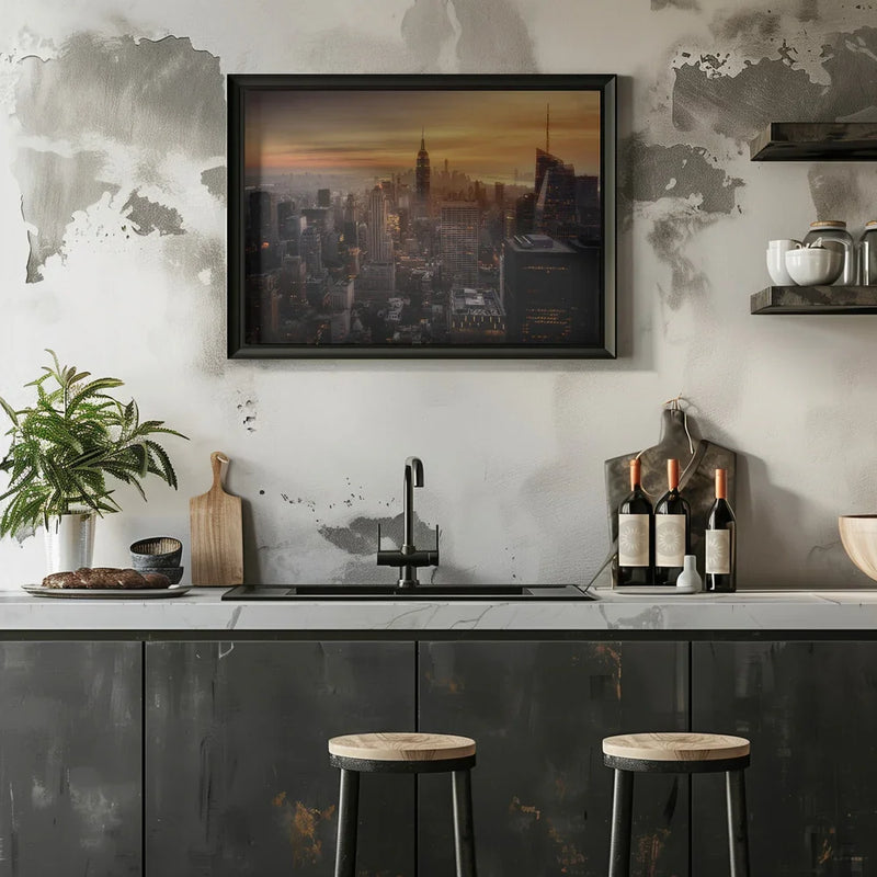 Manhattan's light - Jorge Ruiz Dueso Framed Art | Home or Office Art