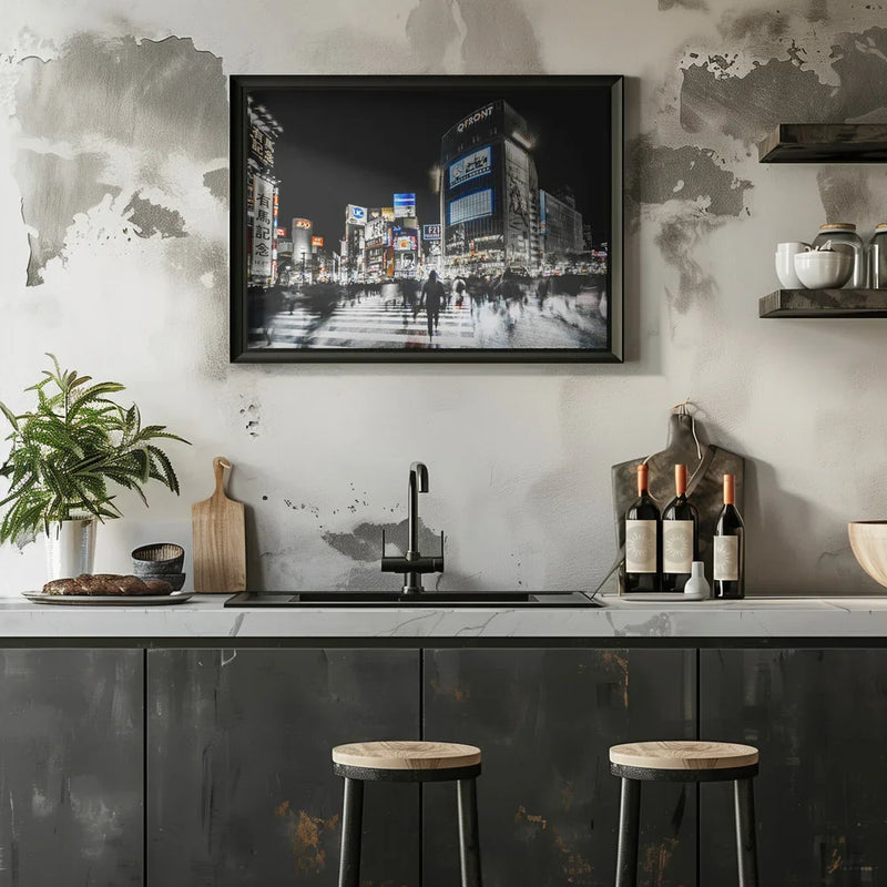 Shibuya Crossing - Carmine Chiriacò Framed Art | Home or Office Art
