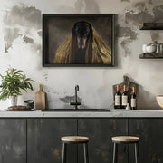 Golden Eyes Framed Art Heike Willers | Home or Office Art