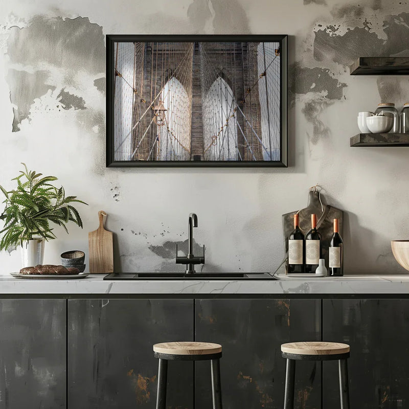 Cabled archways - Francois Roughol Framed Art | Home or Office Art