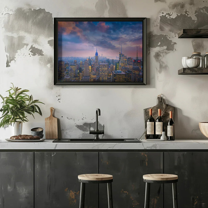 Top of The Rock - Michael Zheng Framed Art | Home or Office Art