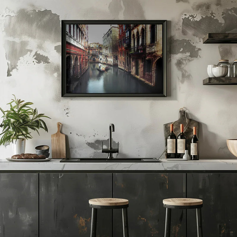 The Gondolier - Carmine Chiriacò Framed Art | Home or Office Art