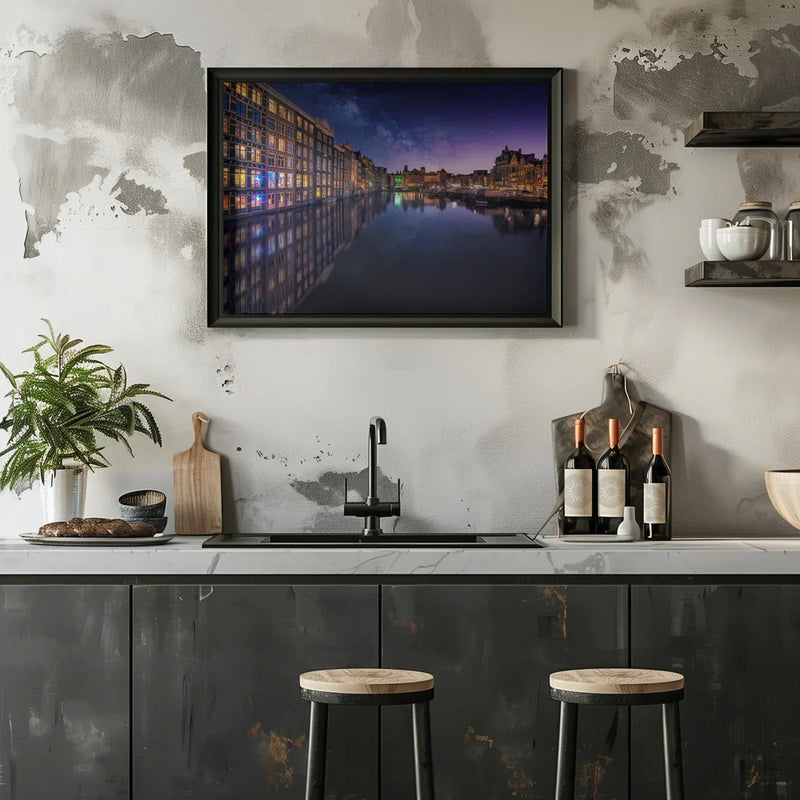 Galactic Damrak - Carlos F. Turienzo Framed Art | Home or Office Art