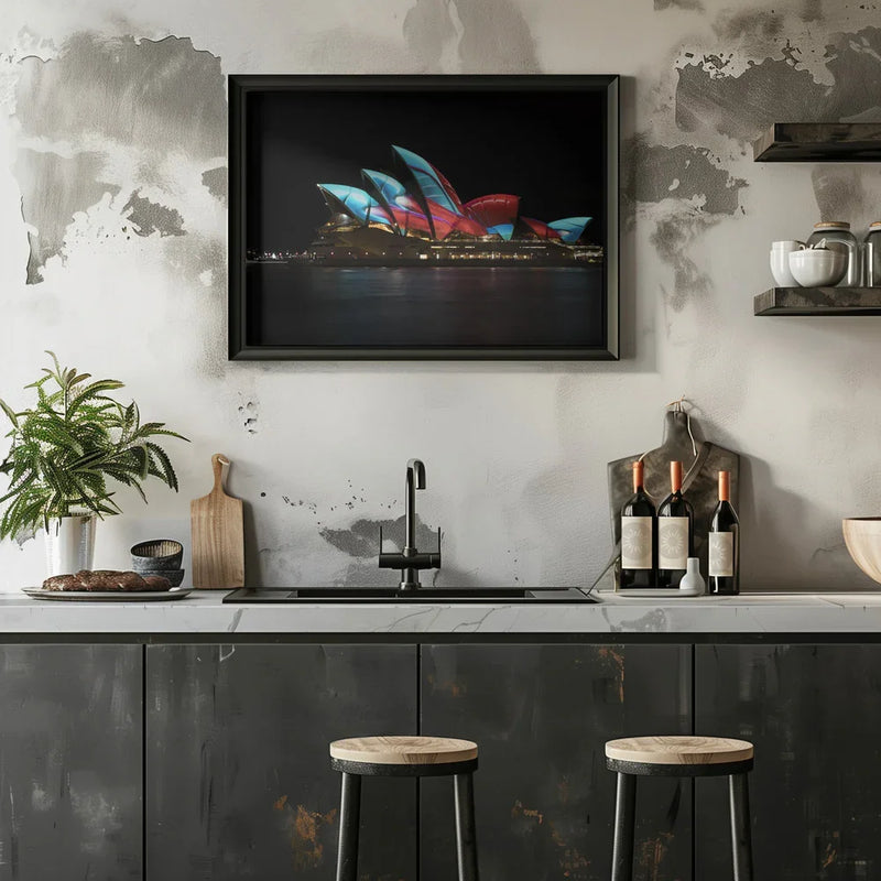 Vivid - C.S. Tjandra Framed Art | Home or Office Art