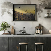 Sunrise over Cappadocia Framed Art Yavuz Pancareken | Home or Office Art