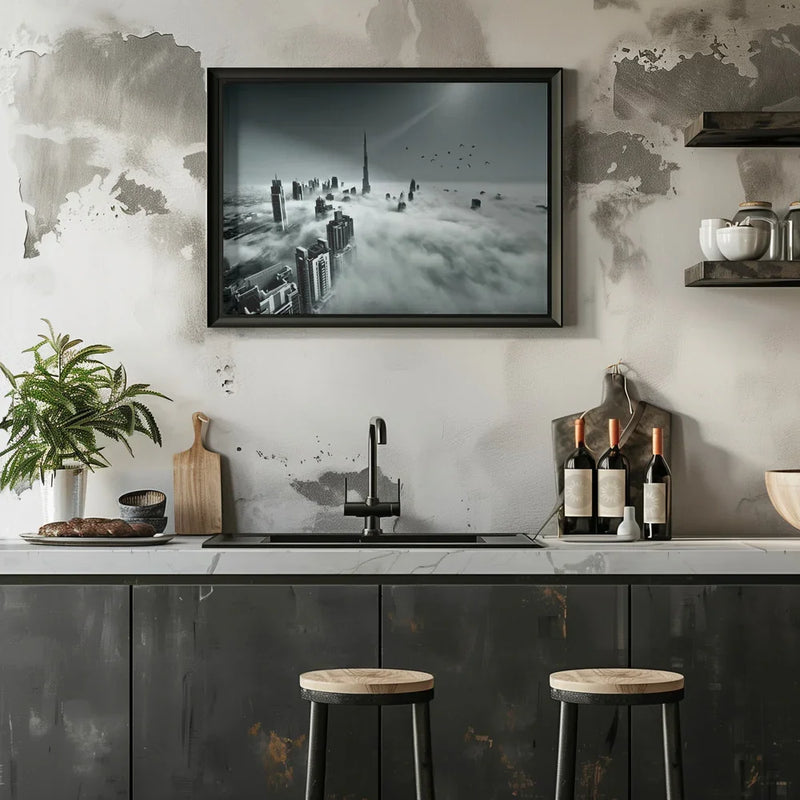 Up up and Above - Naufal Framed Art | Home or Office Art