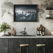 Floating on a Dream Framed Art Majid Behzad | Home or Office Art