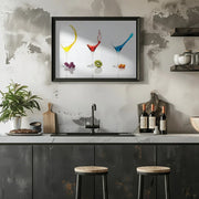 Cocktails and Fruit - Ulrike Leinemann Framed Art | Home or Office Art