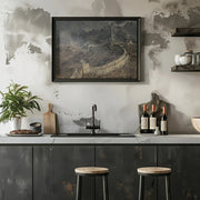 Early Spring in Mutianyu - C.S. Tjandra Framed Art | Home or Office Art