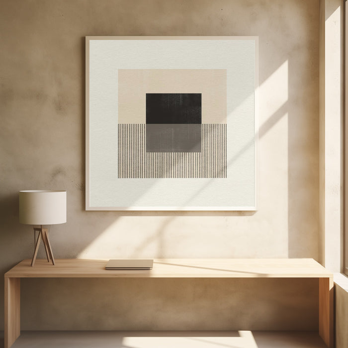 Paper Object No2. Square Poster Art Print by THE MIUUS STUDIO