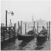 Morning in Venice by YuppiDu Square Canvas Print Art for Modern Home Decor. Decorate your office or living room with canvas artwork
