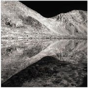 Reflection Below the Pass by James K. Papp Square Canvas Print Art for Modern Home Decor. Decorate your office or living room with canvas artwork