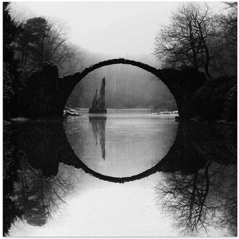 Devil's Bridge by Mike Kreiten Square Canvas Print Art for Modern Home Decor. Decorate your office or living room with canvas artwork