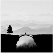 Dream vacation by Hadi Malijani Square Canvas Print Art for Modern Home Decor. Decorate your office or living room with canvas artwork