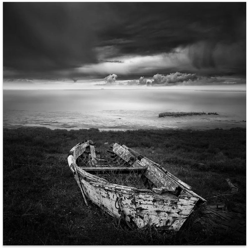 In a Broken Dream by George Digalakis Square Canvas Print Art for Modern Home Decor. Decorate your office or living room with canvas artwork