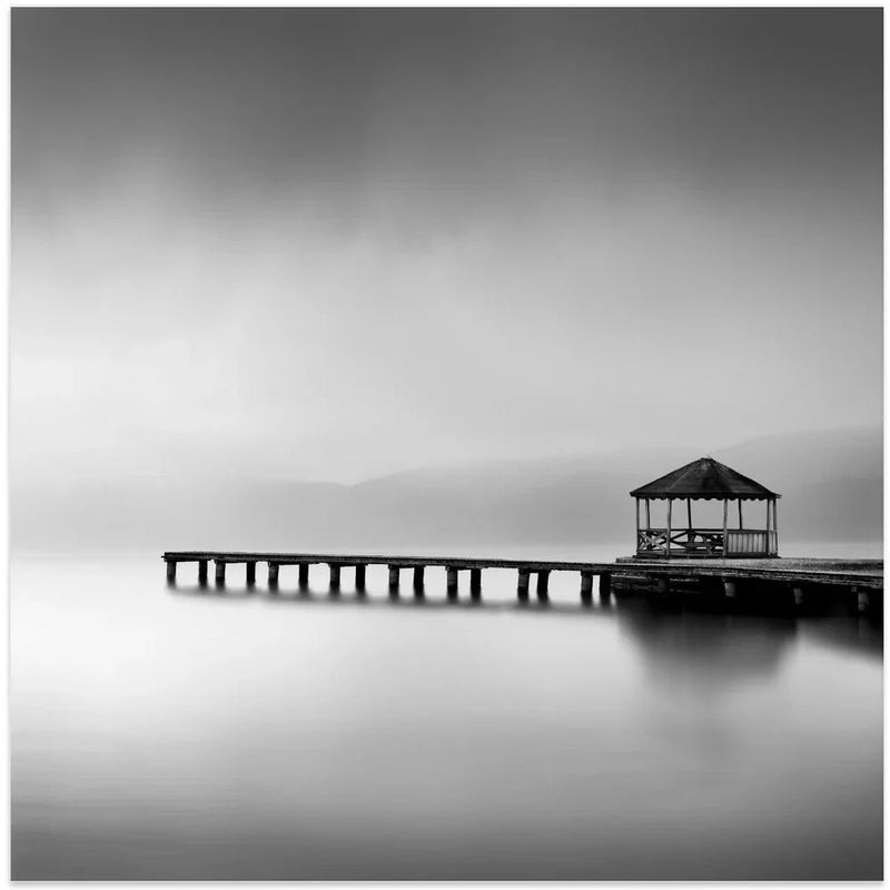 Whispering Lakes 019 by George Digalakis Square Canvas Print Art for Modern Home Decor. Decorate your office or living room with canvas artwork