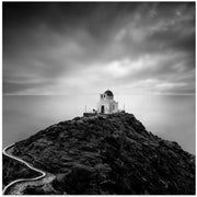 Church of the Seven Martyrs, Sifnos by George Digalakis Square Canvas Print Art for Modern Home Decor. Decorate your office or living room with canvas artwork