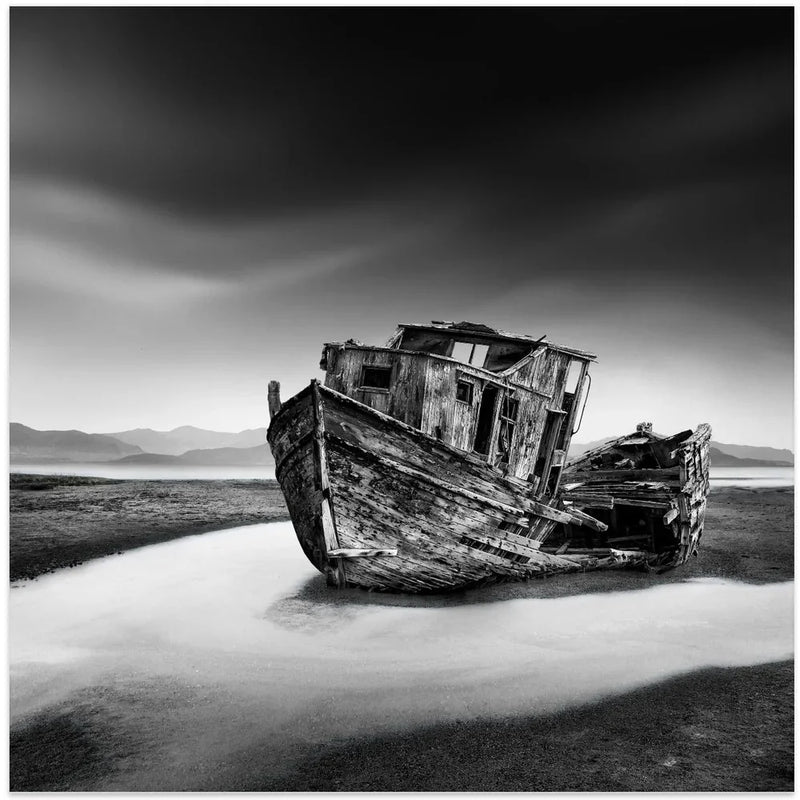 Dangerous Sea by George Digalakis Square Canvas Print Art for Modern Home Decor. Decorate your office or living room with canvas artwork