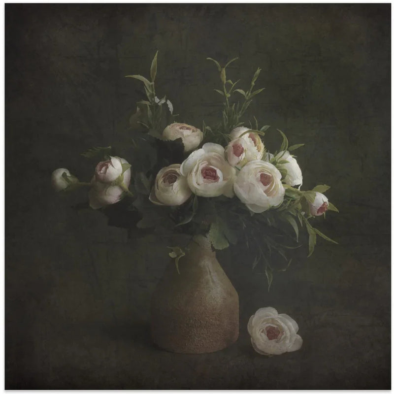 Rusty by Cicek Kiral Square Canvas Print Art for Modern Home Decor. Decorate your office or living room with canvas artwork