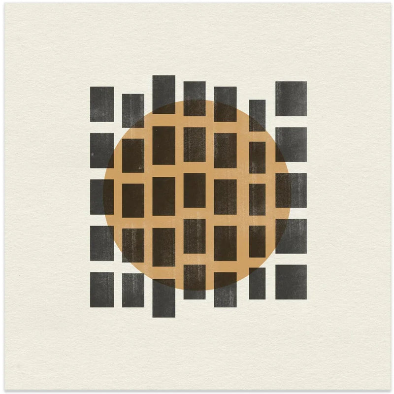 Paper Object No8 by THE MIUUS STUDIO Square Canvas Print Art for Modern Home Decor. Decorate your office or living room with canvas artwork