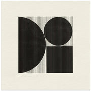 Paper Object No7 by THE MIUUS STUDIO Square Canvas Print Art for Modern Home Decor. Decorate your office or living room with canvas artwork