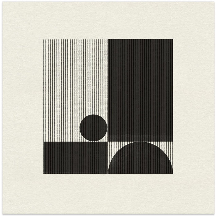 Paper Object No4. Square Poster Art Print by THE MIUUS STUDIO