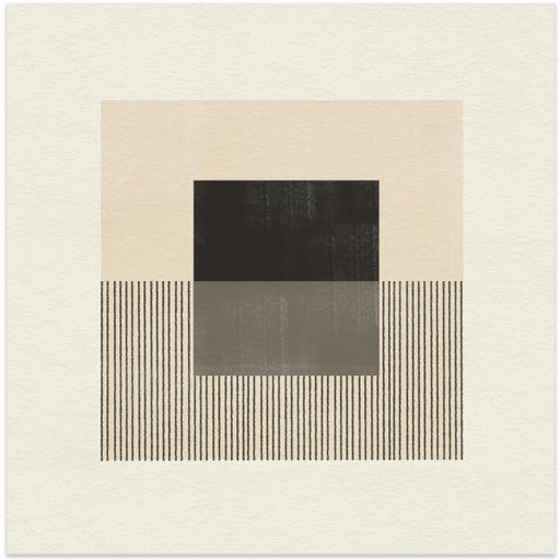 Paper Object No2. by THE MIUUS STUDIO Square Canvas Print Art for Modern Home Decor. Decorate your office or living room with canvas artwork