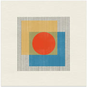 Midcentury Modern Object No3. by THE MIUUS STUDIO Square Canvas Print Art for Modern Home Decor. Decorate your office or living room with canvas artwork