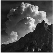 santnerspitze by Andy Dauer Square Canvas Print Art for Modern Home Decor. Decorate your office or living room with canvas artwork