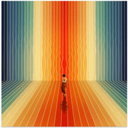 Here I Come by Taudalpoi Square Canvas Print Art for Modern Home Decor. Decorate your office or living room with canvas artwork