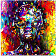 AZ04 by mnemonixART Square Canvas Print Art for Modern Home Decor. Decorate your office or living room with canvas artwork