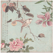 Chinoiserie No3 Square Canvas Art  Andrea Haase 