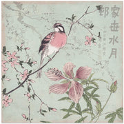 Chinoiserie No1 Square Canvas Art  Andrea Haase 