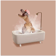 Hot Roar Square Canvas Art  Artem Pozdniakov 