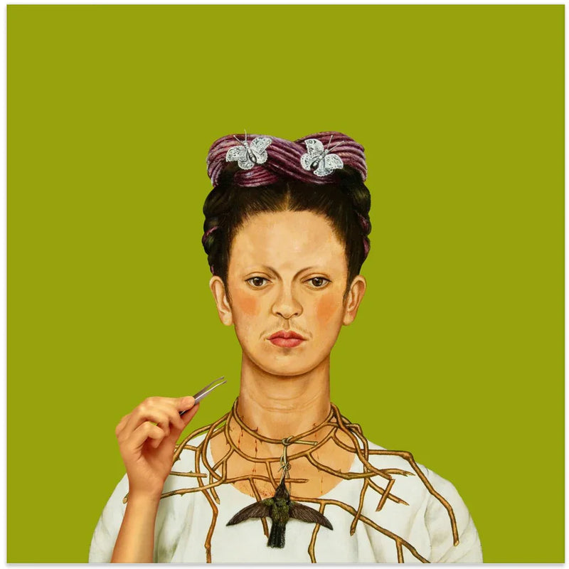 Don't Overdo by Artem Pozdniakov Square Canvas Print Art for Modern Home Decor. Decorate your office or living room with canvas artwork